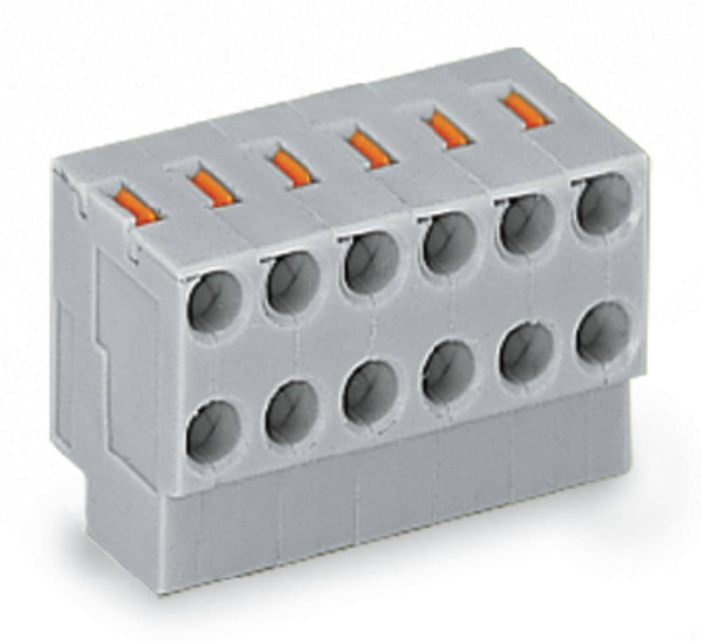 WAGO Buchsengehäuse-Kabel 252 Polzahl Gesamt 10 Rastermaß: 3.50 mm 252-110 150 St.