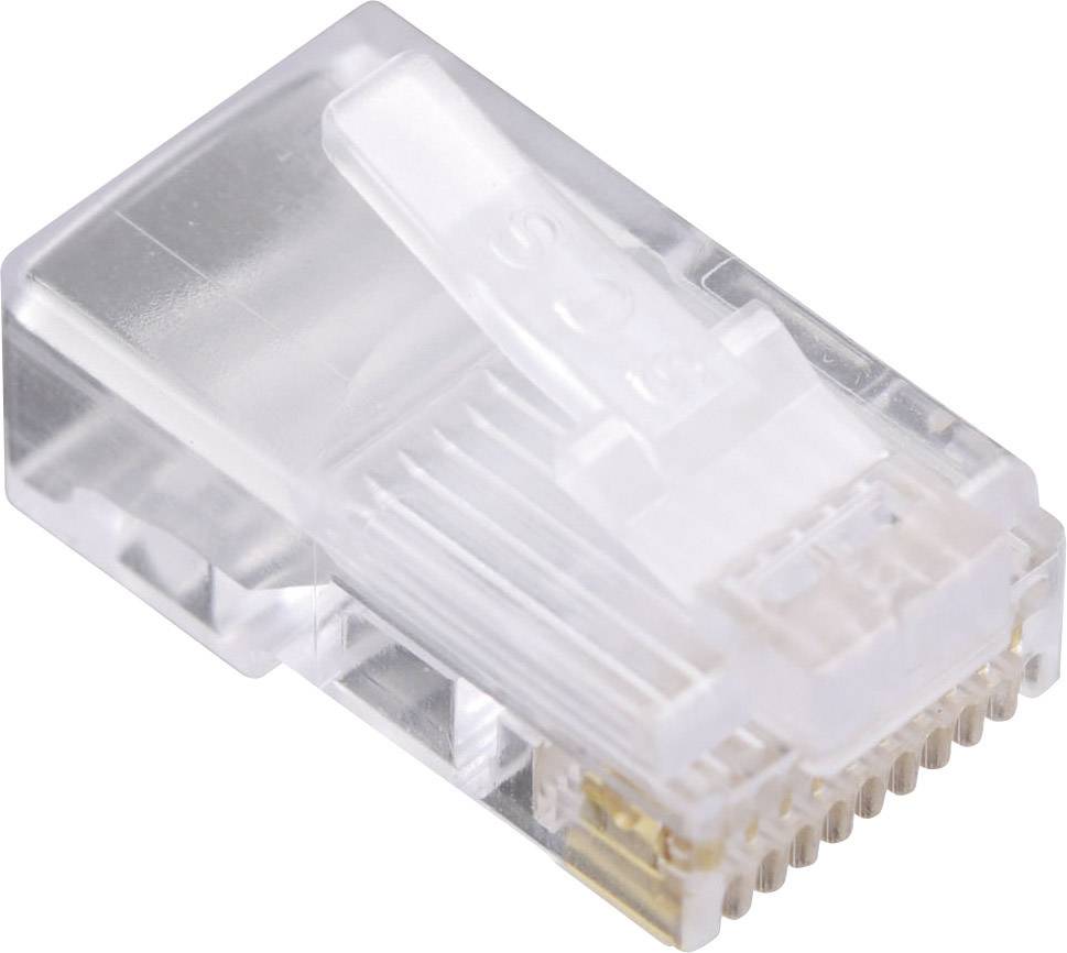 BEL Stewart Connectors 1400-1000-06 Modular-Stecker für Rundkabel 1400-1000-06 Stecker, gerade Pole