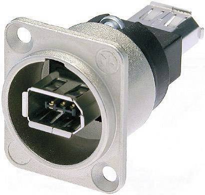 Neutrik IEEE 1394 Einbaubuchse Einbaubuchse NA1394-6-W Nickel Inhalt: 1St.