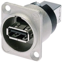 Neutrik Reversible USB-Durchführung 2.0 Buchse, Einbau Durchführung NAUSB-W Inhalt: 1St. Neutrik Reversible USB-Durchführung 2.0 Buchse, Einbau Durchführung NAUSB-W Inhalt: 1St.