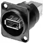 Neutrik Reversible USB-Durchführung 2.0 Buchse, Einbau Durchführung NAUSB-W-B Inhalt: 1St. Neutrik Reversible USB-Durchführung 2.0 Buchse, Einbau Durchführung NAUSB-W-B Inhalt: 1St.