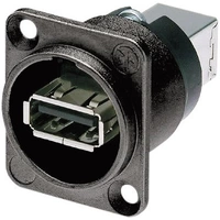 Neutrik Reversible USB-Durchführung 2.0 Buchse, Einbau Durchführung NAUSB-W-B Inhalt: 1St. Neutrik Reversible USB-Durchführung 2.0 Buchse, Einbau Durchführung NAUSB-W-B Inhalt: 1St.