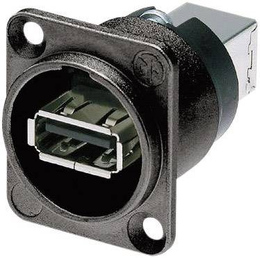 Reversible USB-Durchführung 2.0 Buchse, Einbau NAUSB-W-B Durchführung NAUSB-W-B Neutrik Inhalt: 1 St.