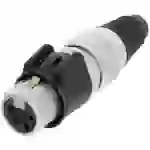 Neutrik NC4FX-HD XLR-Steckverbinder Buchse, gerade Polzahl: 4 Silber 1 St. Neutrik NC4FX-HD XLR-Steckverbinder Buchse, gerade Polzahl: 4 Silber 1 St.