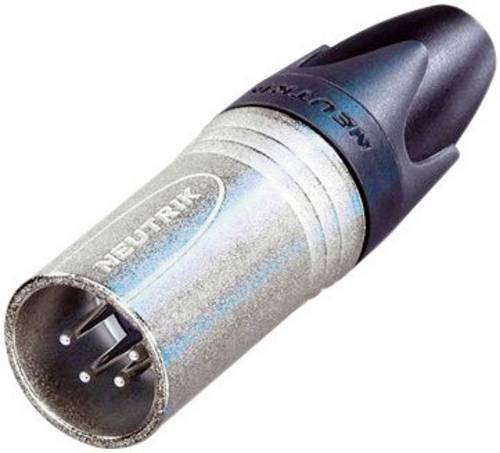 Neutrik NC4MXX XLR-Steckverbinder Stecker, gerade Polzahl: 4 Silber 1 St.