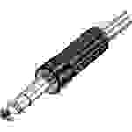 Rean AV NYS 204 Klinken-Steckverbinder 6.35mm Stecker, gerade Polzahl (num): 3 Stereo Silber, Schwarz