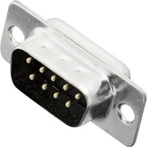 MH Connectors MHDM09-SP 2101-0200-01 D-SUB Stiftleiste 180 ° Polzahl: 9 Lötkelch