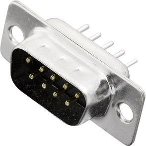 MH Connectors MHDD09-M-T-B-S 2103-0100-01 D-SUB Stiftleiste 180 ° Polzahl (num): 9 Löten