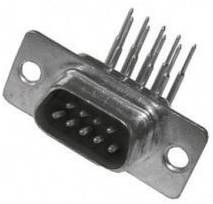MH Connectors MHDD09-M-T-B-S-RBM 2103-2100-01 D-SUB Stiftleiste 90 ° Polzahl: 9 Löten 1 St.