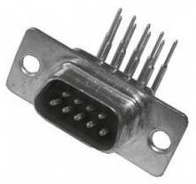 MH Connectors MHDD09-M-T-B-S-RBM 2103-2100-01 D-SUB Stiftleiste 90 ° Polzahl: 9 Löten 1 St.