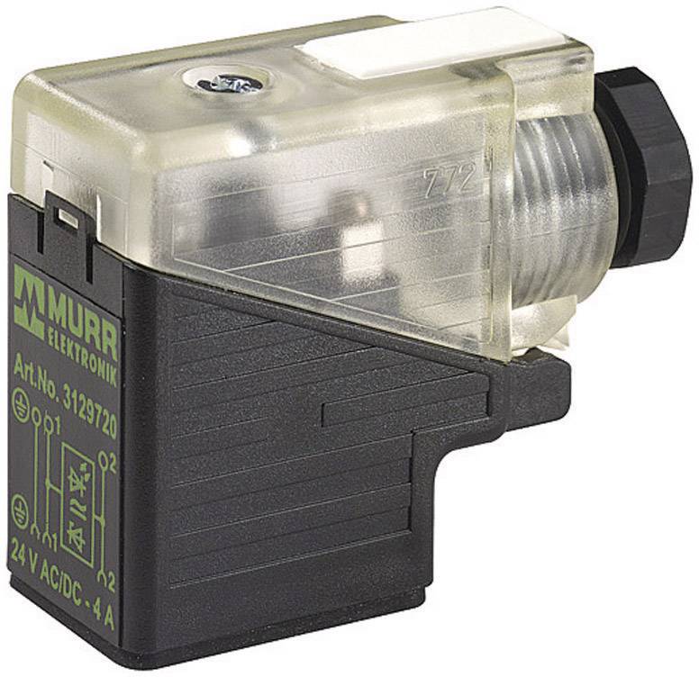 Ventilstecker SVS Industriestandard Schwarz, Transparent SVS Pole:2 + PE 7000-29821-0000000 Murrelektronik Inhalt: 1 St.