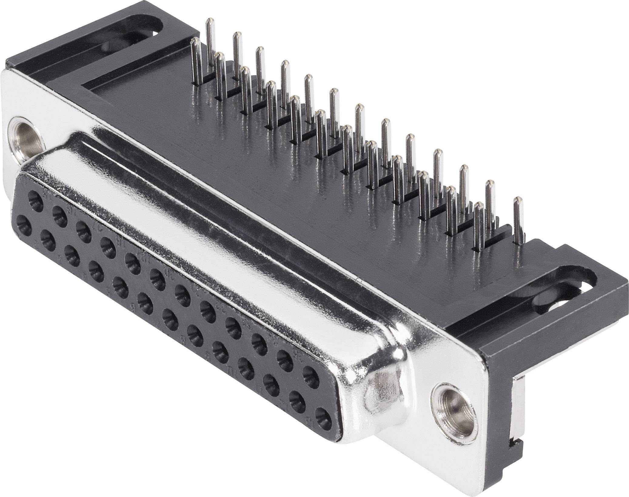 MH Connectors MHDD15-F-T-B-S-RBM 2103-2100-12 D-SUB Buchsenleiste 90 ° Polzahl: 15 Löten 1 St.