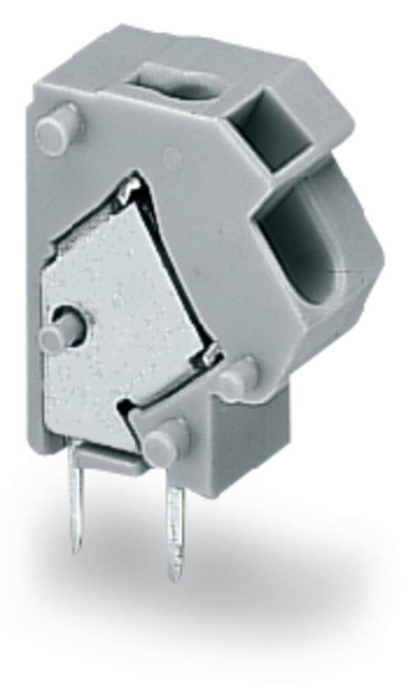 WAGO 254-853 Federkraftklemmblock 1.50 mm² Polzahl 1 Lichtgrau 400 St.
