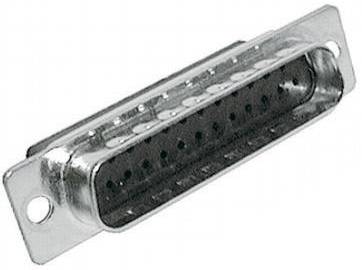 MH Connectors MHDBC25-SP 2101-0190-03 D-SUB Stiftleiste 180° Polzahl: 25 Crimpen