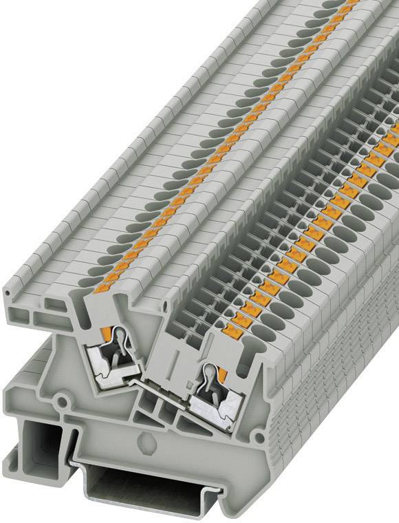 Phoenix Contact 3213968 Installationsklemme 5.2 mm Schnellanschluss Grau 1 St.