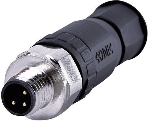 Conec 42-00011 Sensor-/Aktor-Steckverbinder, unkonfektioniert M8 Stecker, gerade Polzahl: 4 1St.