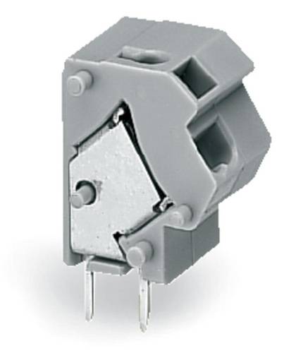 WAGO 254-821 Federkraftklemmblock Polzahl 1 Grau 300 St.