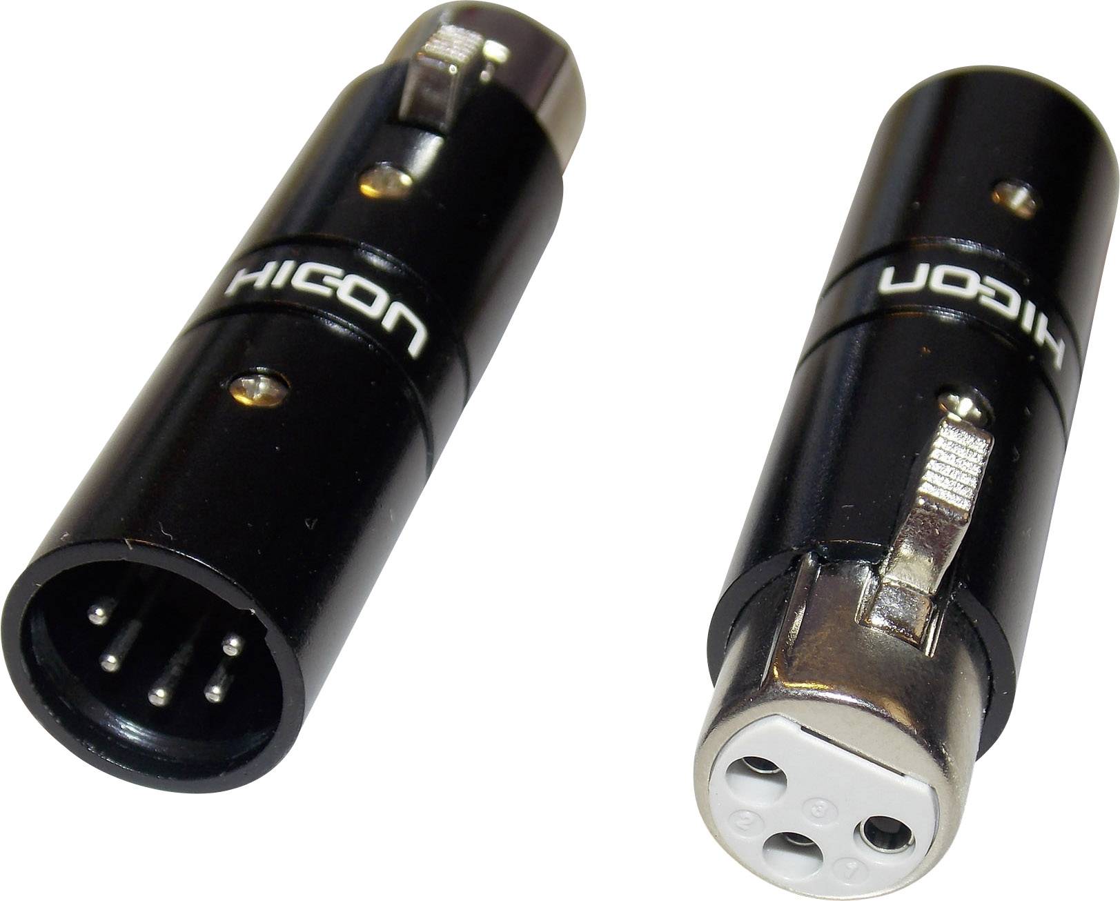 Hicon HI-X3X5-FM XLR-Adapter XLR-Buchse - XLR-Stecker 1 St.