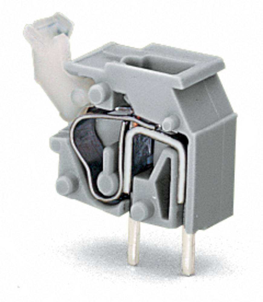 WAGO 255-501 Federkraftklemmblock 2.50mm² Polzahl 1 Grau 400St.
