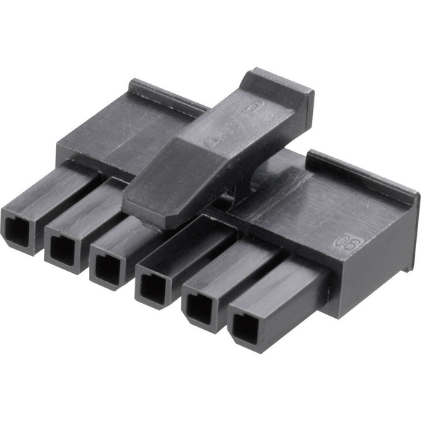 TE Connectivity Buchsengehäuse-Kabel Micro-MATE-N-LOK Polzahl Gesamt 5 Rastermaß: 3mm 1445022-5