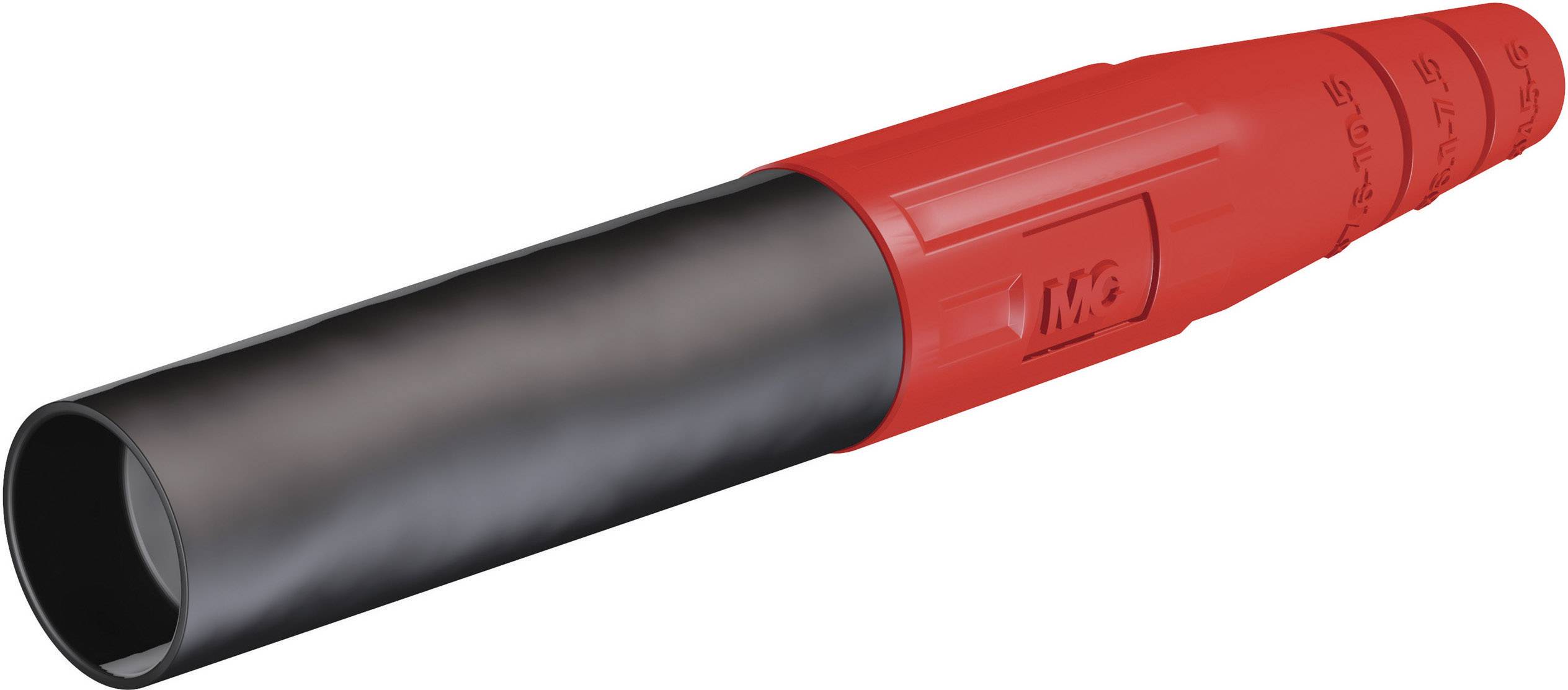 Stäubli KBT6AR-N/10-S Rundstecker Kupplung, gerade Schwarz 1 St.