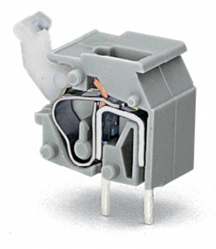 WAGO 255-601 Federkraftklemmblock 2.50 mm² Polzahl 1 Grau 300 St.