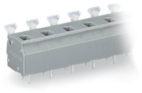 WAGO 255-605 Federkraftklemmblock 2.50 mm² Polzahl 5 Grau 80 St.