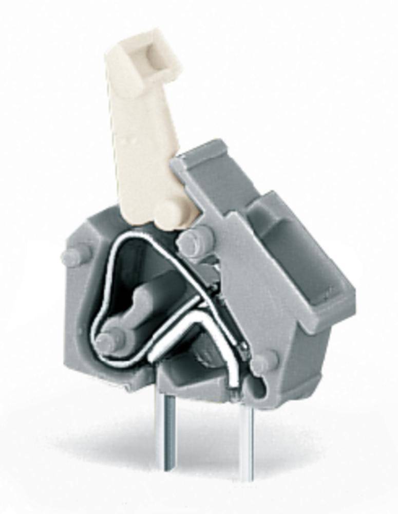WAGO 256-743 Federkraftklemmblock 2.50mm² Polzahl 1 Lichtgrau 600St.