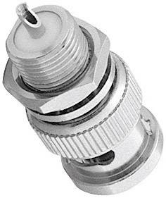 Amphenol B1351Q1-ND3G-50 B1351Q1-ND3G-50 BNC-Steckverbinder Stecker, Einbau vertikal 50Ω 1St.