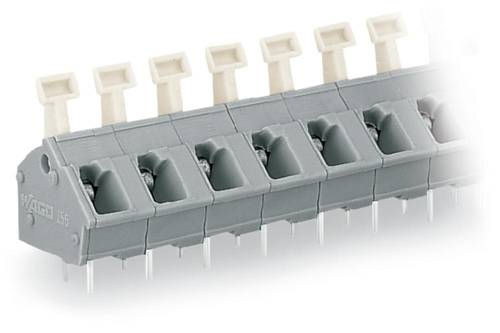 WAGO 256-509/000-009/999-950 Federkraftklemmblock 2.50 mm² Polzahl 9 Lichtgrau 60 St.