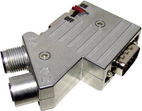 Provertha 40-1292122 Sensor-/Aktor-Verteiler und Adapter M12 Adapter, Abschlusswiderstand Polzahl: 9