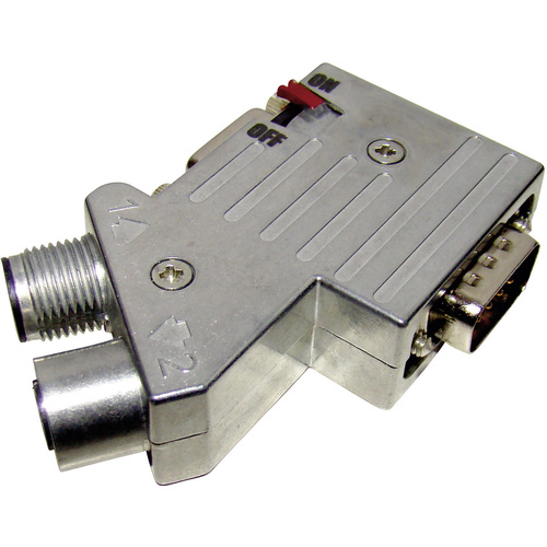 Provertha 40-1292122 Sensor-/Aktor-Verteiler und Adapter M12 Adapter, Abschlusswiderstand Polzahl: 9 1St.