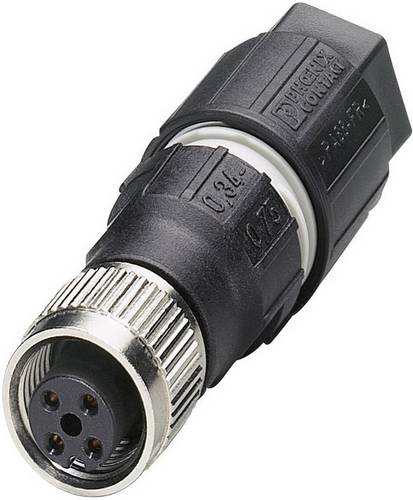 Phoenix Contact Sensor-Aktor-Stecker 4p.,M12-Buchse ger. SACCM12FS-4QO-0,75-M