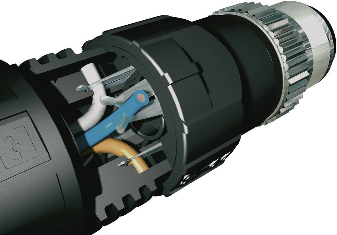 Phoenix Contact 1641772 Sensor-/Aktor-Steckverbinder, unkonfektioniert M12 Buchse, gerade Polzahl Sensoren: 4 1St.