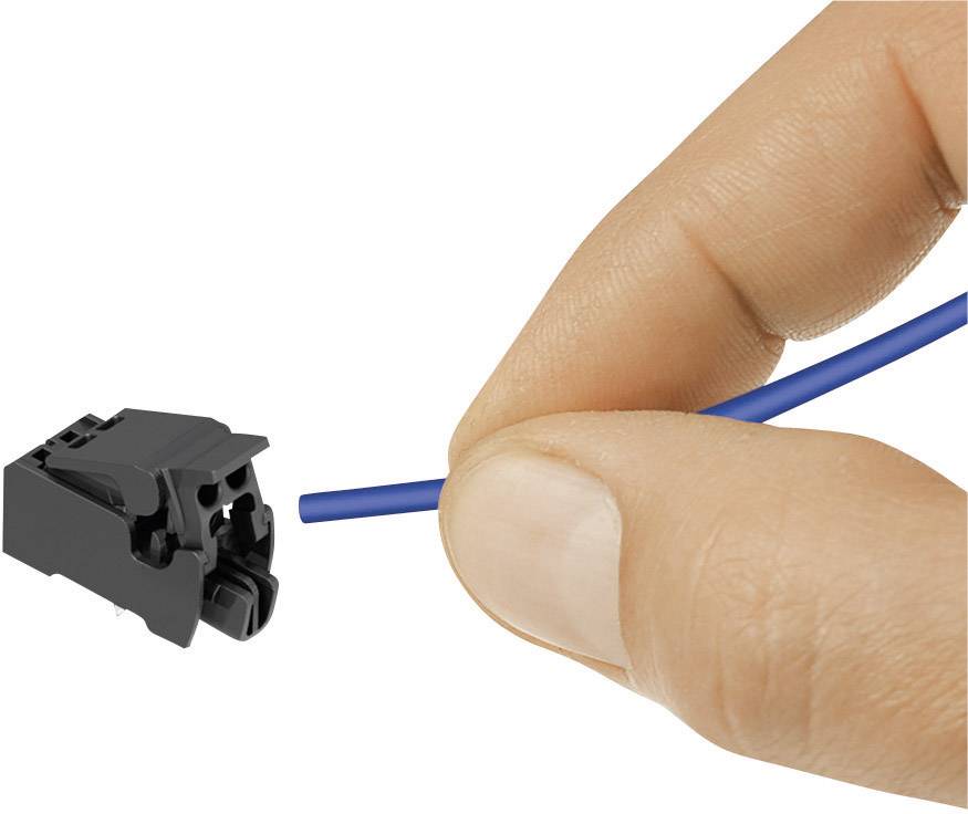 Phoenix Contact 1702610 Federkraftklemmblock 0.34mm² Polzahl 2 Schwarz