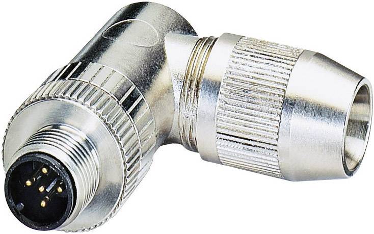 Phoenix Contact 1424667 Sensor-/Aktor-Steckverbinder, unkonfektioniert M12 Stecker, gewinkelt Polza