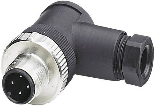 Phoenix Contact 1681101 Sensor-/Aktor-Steckverbinder, unkonfektioniert M12 Stecker, gewinkelt Polza