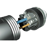 Phoenix Contact 1681127 Sensor-/Aktor-Steckverbinder, unkonfektioniert M12 Buchse, gerade Polzahl Sensoren: 4 1St. Phoenix Contact 1681127 Sensor-/Aktor-Steckverbinder, unkonfektioniert M12 Buchse, gerade Polzahl Sensoren: 4 1St.