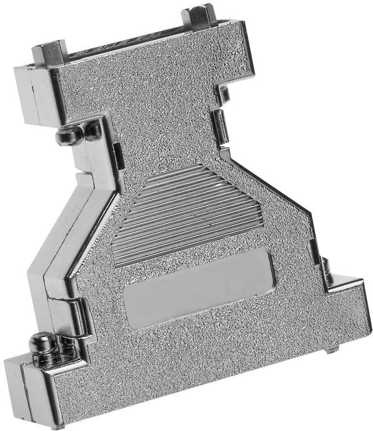 Provertha 670925M 670925M D-SUB Adaptergehäuse Polzahl: 9, 25 Kunststoff, metallisiert 180 ° Silber 1 St.