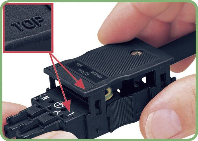 WAGO 890-1112 Netz-Steckverbinder WINSTA MINI Stecker, gerade Gesamtpolzahl: 2 16A Blau 1St.