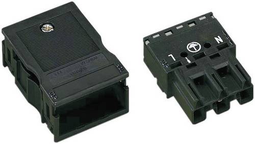 WAGO 770-113/K010-165 Netz-Steckverbinder WINSTA MIDI Stecker, gerade Gesamtpolzahl: 2 + PE 25 A Sc