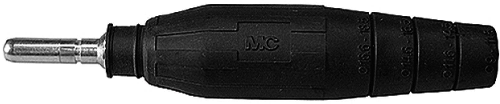 Stäubli KST6AR-N/25-L Rundstecker Schwarz 1 St.