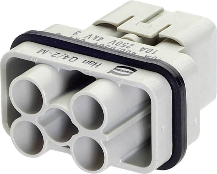 Harting 09120063041 Stifteinsatz Han® Q 4 + 2 + PE Crimpen 1 St.