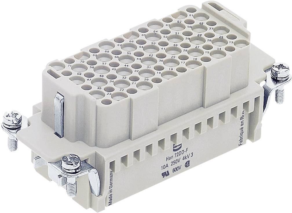 Harting 09160723101 Buchseneinsatz Han® DD 72 + PE Crimpen 1 St.