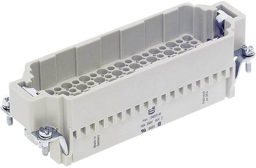 09 16 108 3001-1 Stifteinsatz Han® DD 108 + PE Crimpen 1St.