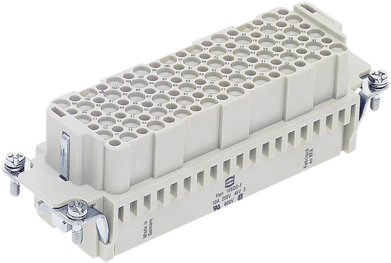 Harting 09161083101 Buchseneinsatz Han® DD 108 + PE Crimpen 1St.