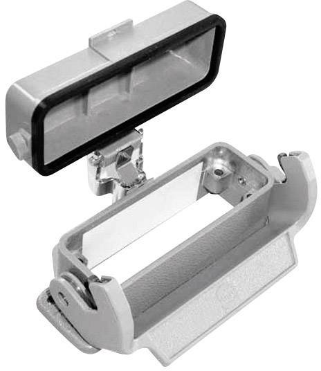 HARTING Han 16A Anbaugehäuse mit 1 Längsbügel mit Schutzkappe Kunststoff - 1 Stück