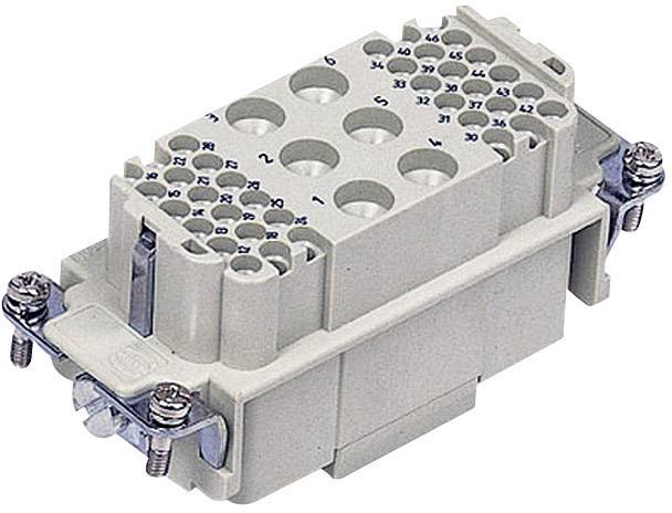 HARTING 09380423101 Buchseneinsatz Han® Com 6 + 36 + PE Schrauben 1 St.