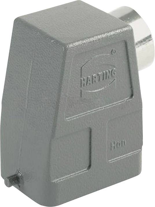 HARTING Han 6B Tüllengehäuse hoch, 1xPG21 seitlicher Kabelabgang, für 1 Bügel (am Unterteil) Verschraubung PG21