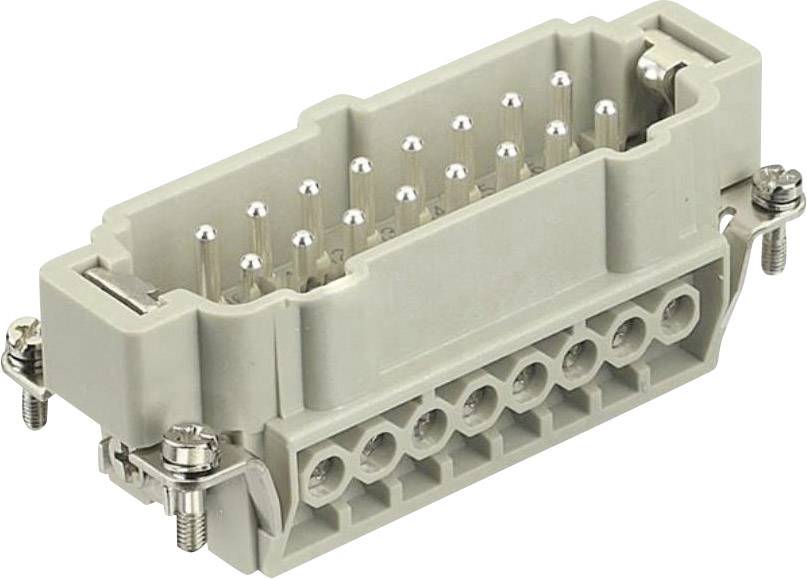 Harting 09330162611 Stifteinsatz Han® E 16 + PE Schrauben 1St.